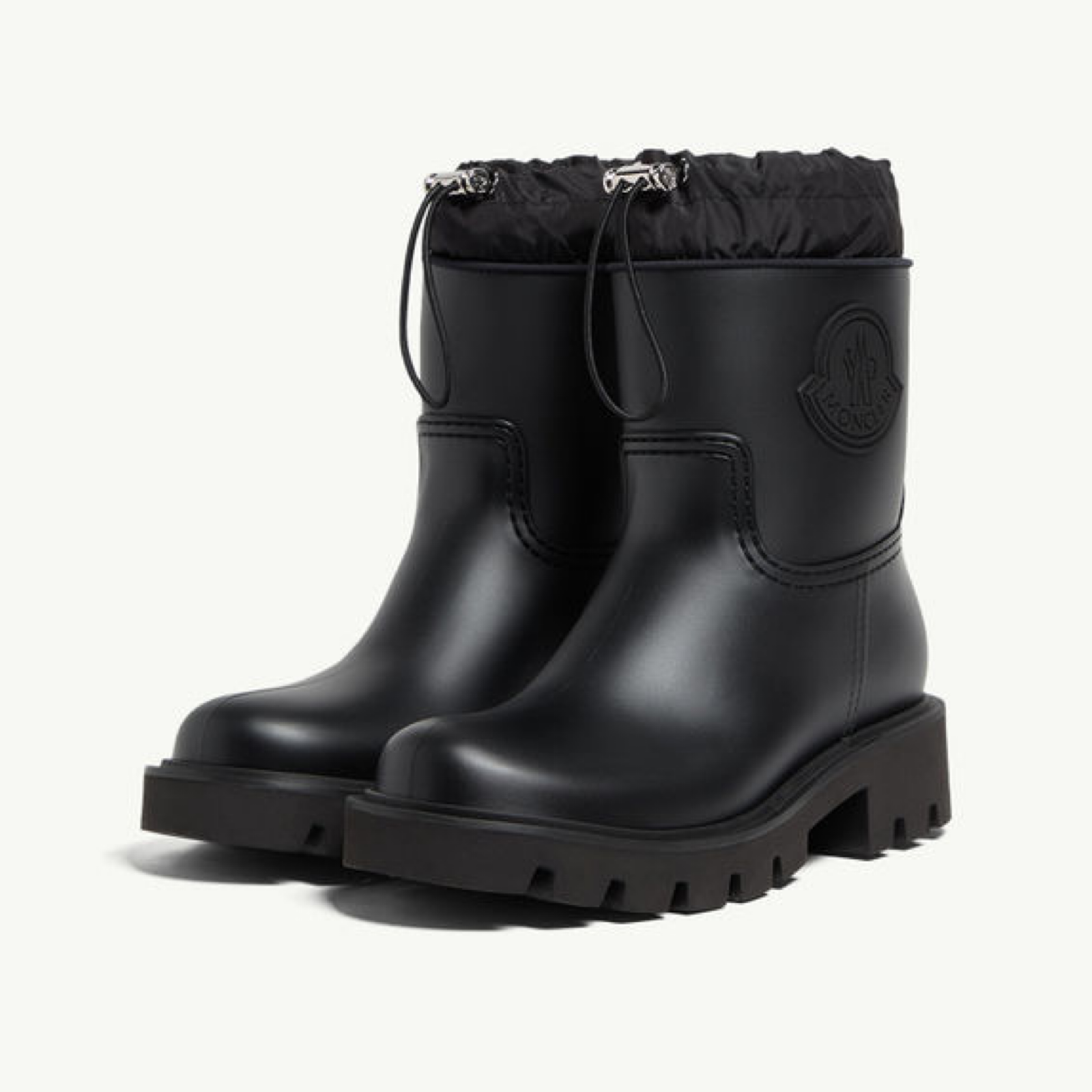 Moncler Kickstream Women Rubber Boots K209B4G00200M4522 Medial View