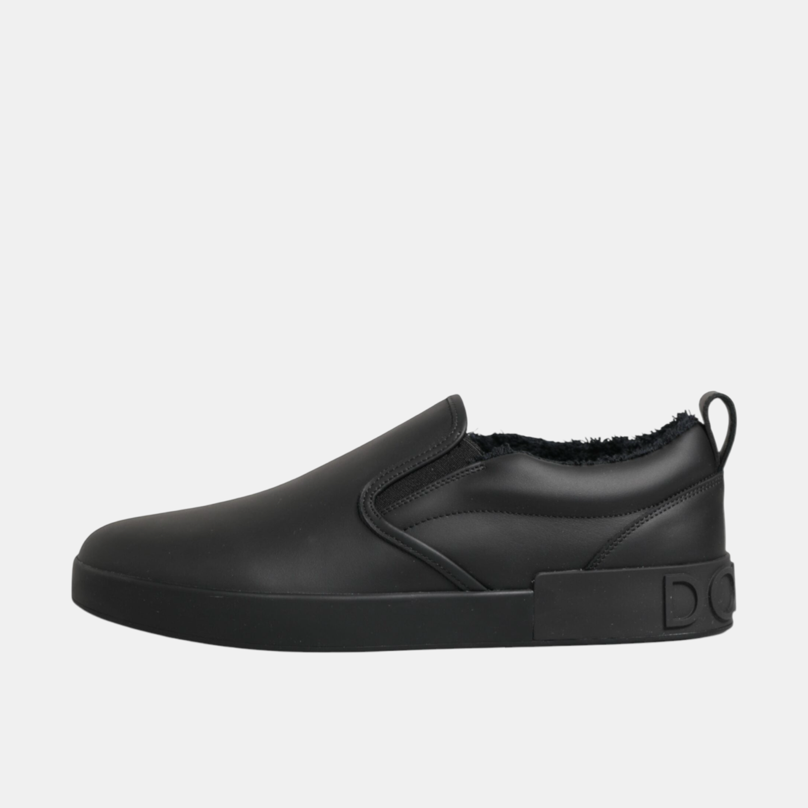 Dolce & Gabbana Men Slip On Shoes Lateral View