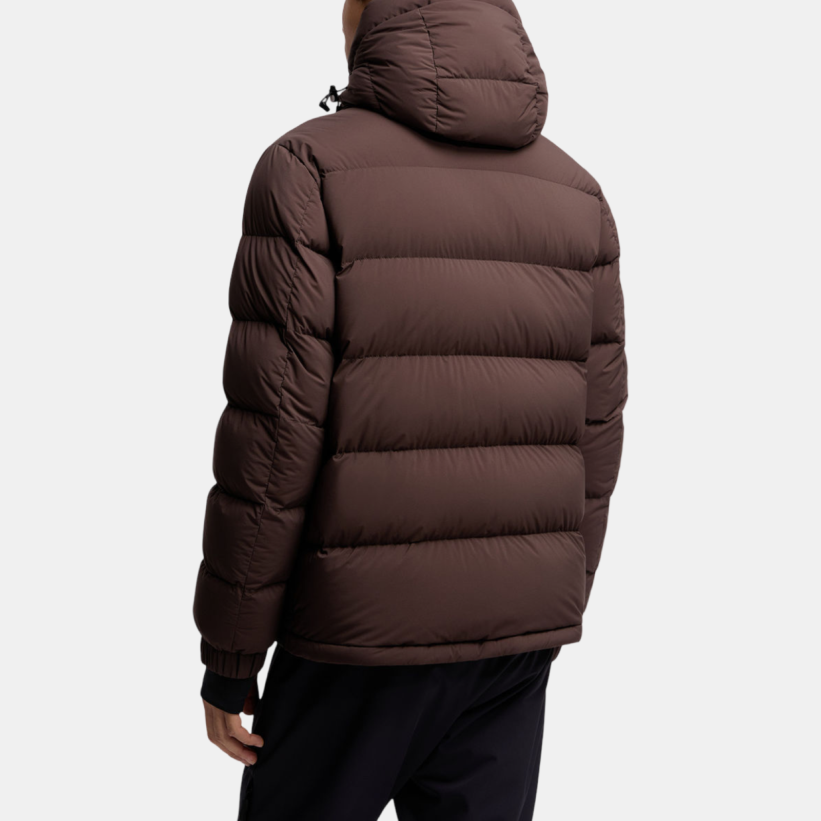 Moncler Grenoble Isorno Hooded Men Down Ski Jacket K20971A 000505 39X6 Back View