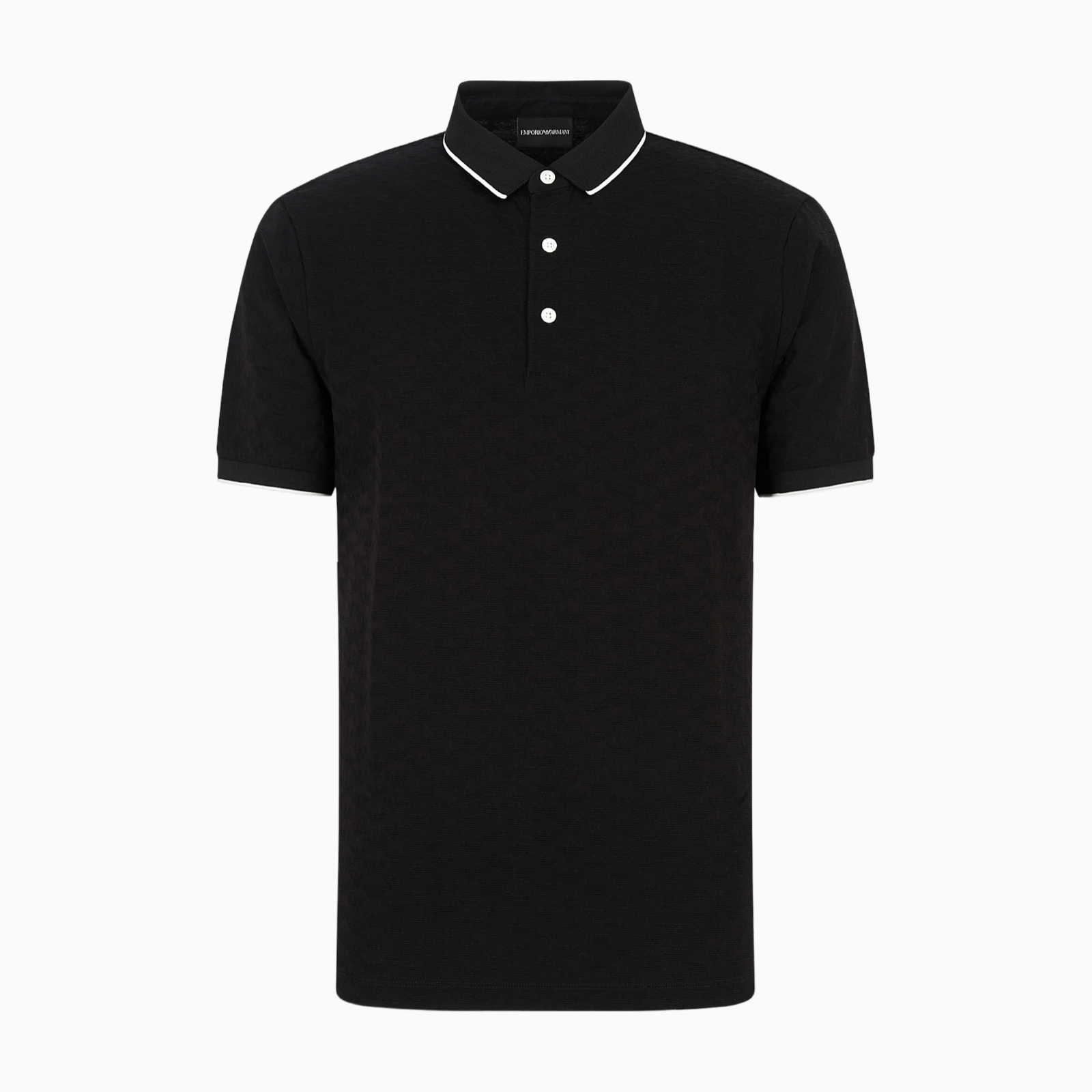 Мъжка поло тениска Emporio Armani 8N1FP0 1JHWZ 0999 Front View