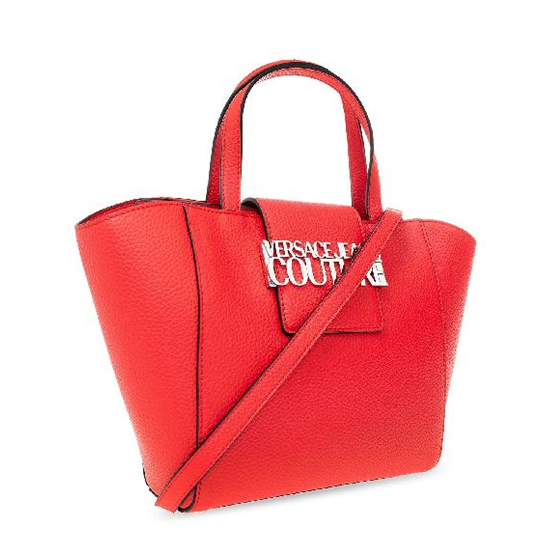 Дамска шопинг чанта Women’s shopping bag Versace Jeans Couture 75VA4BB5 ZS413 514 Red angled view