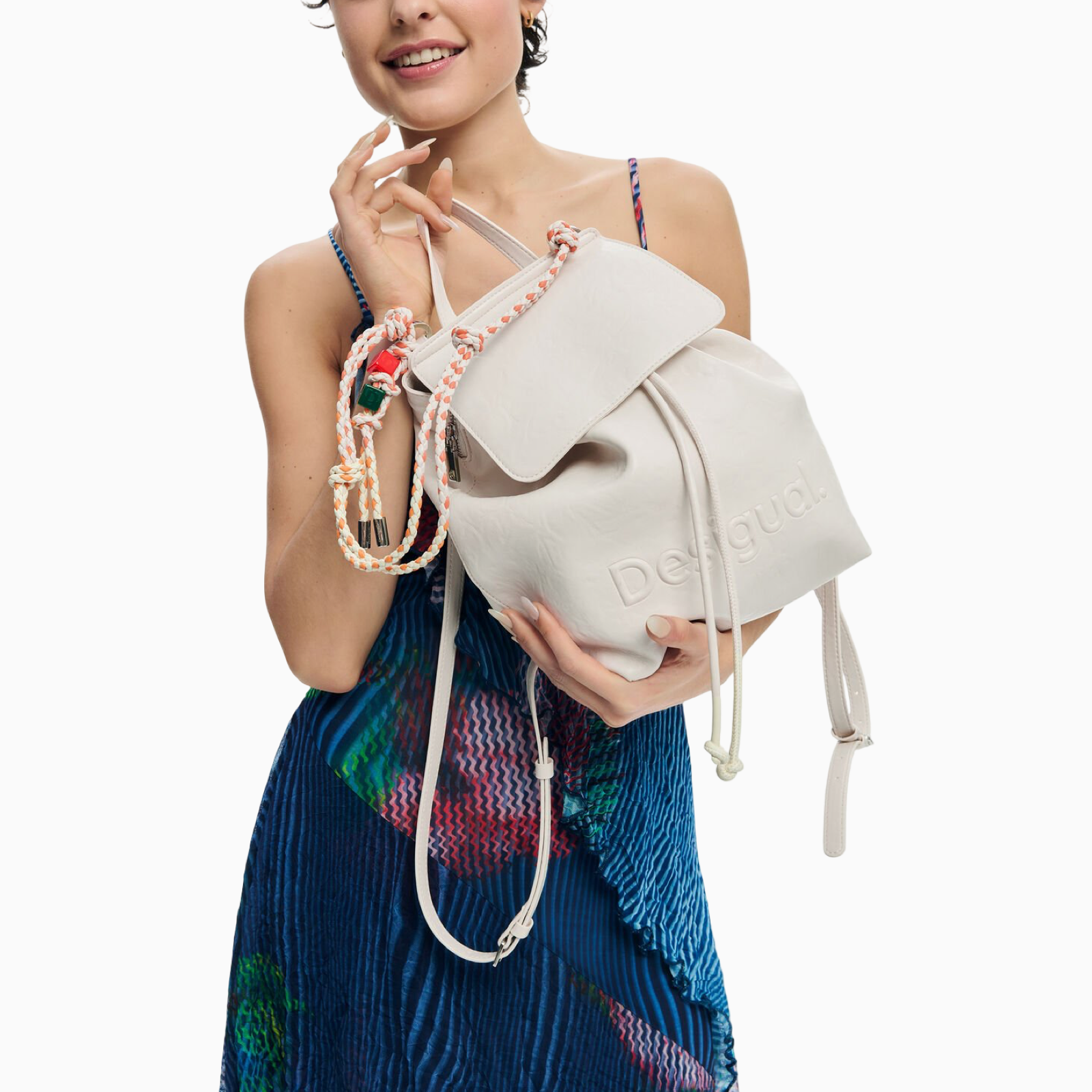 Дамска раница Desigual Women Rucksack 26SAKP18 1008 Model View