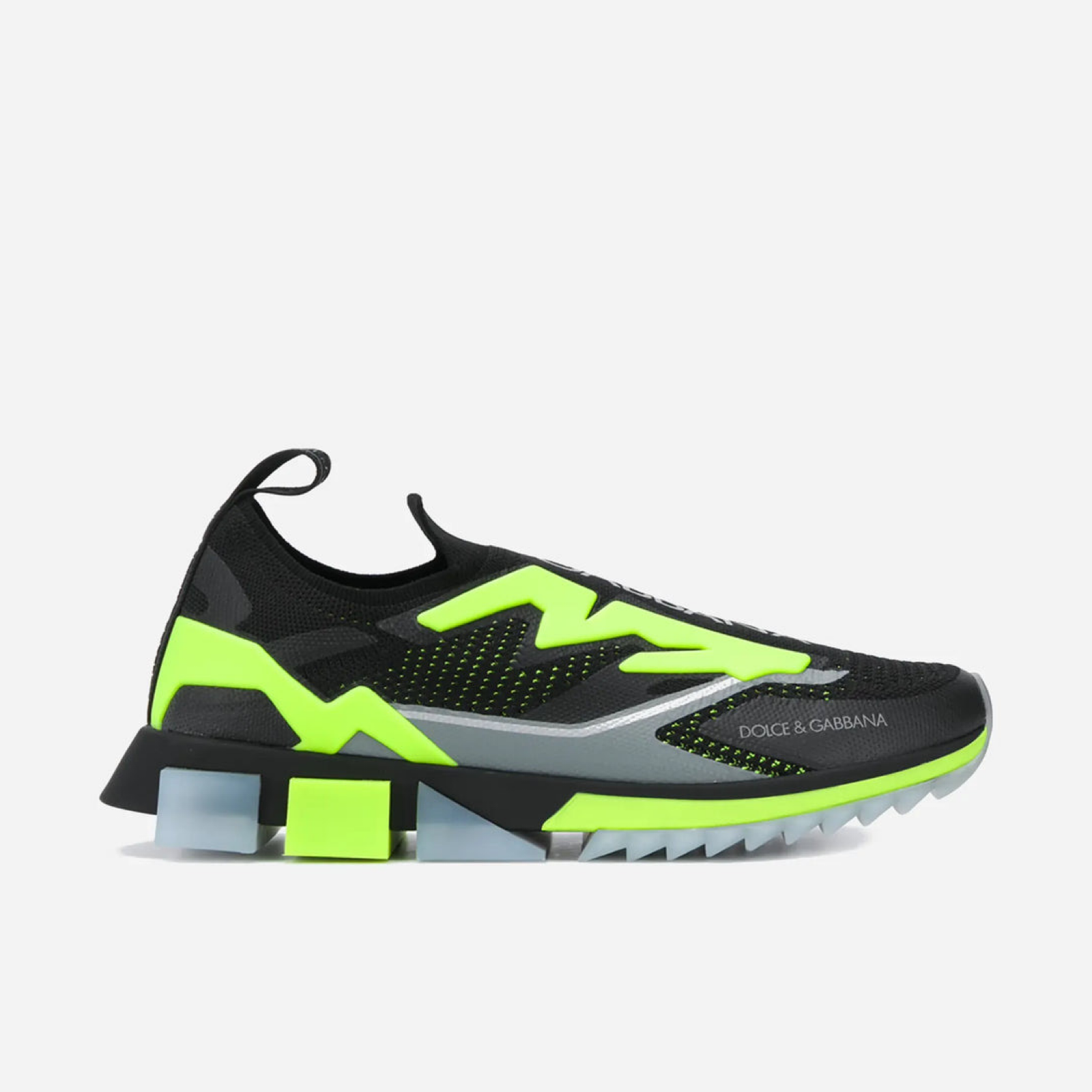 Dolce & Gabbana Sorrento Sport Stretch Men Sneakers Lateral View