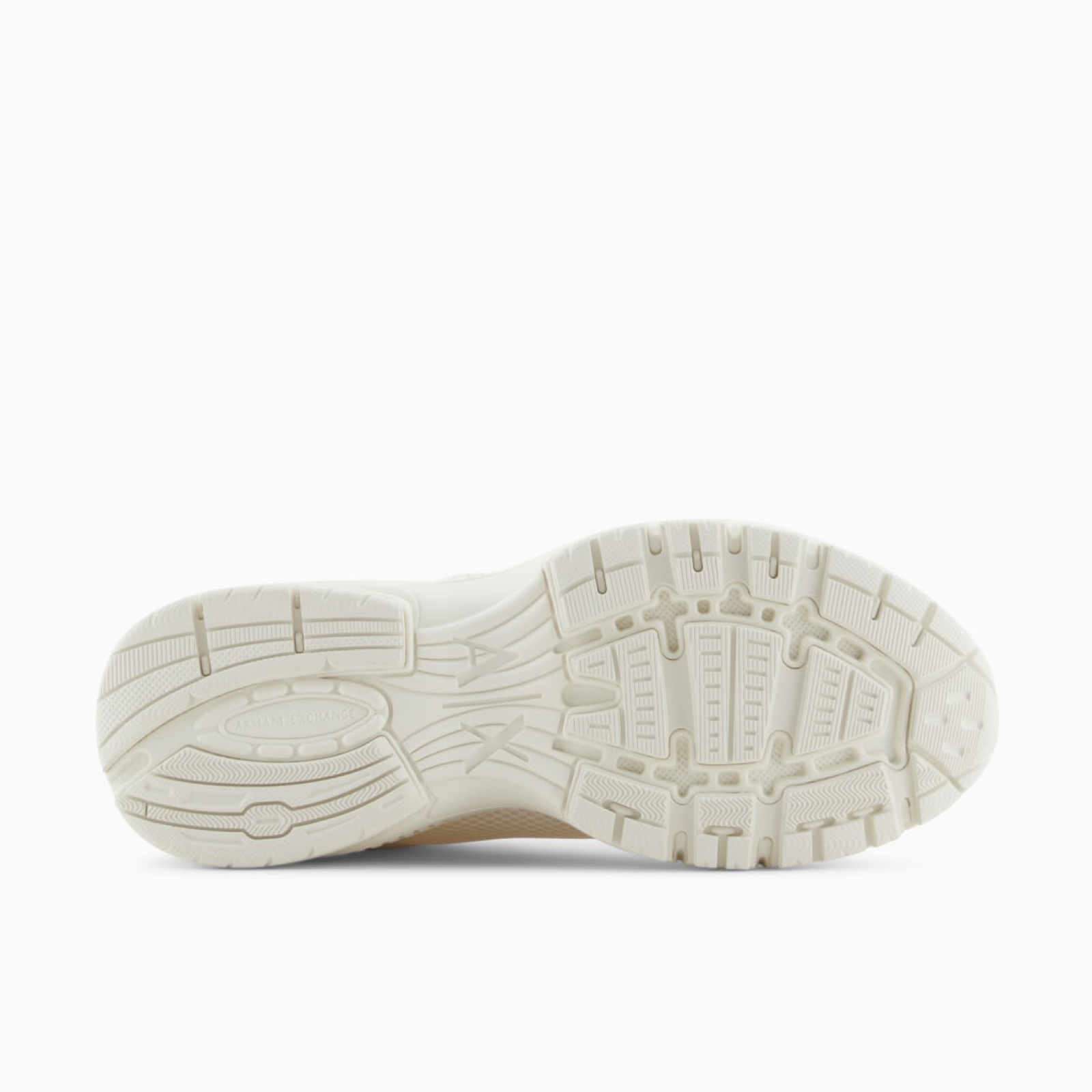 Дамски маратонки Women’s sneakers Armani Exchange XDX195 XV944 Q308 Off White / Gold Outsole view