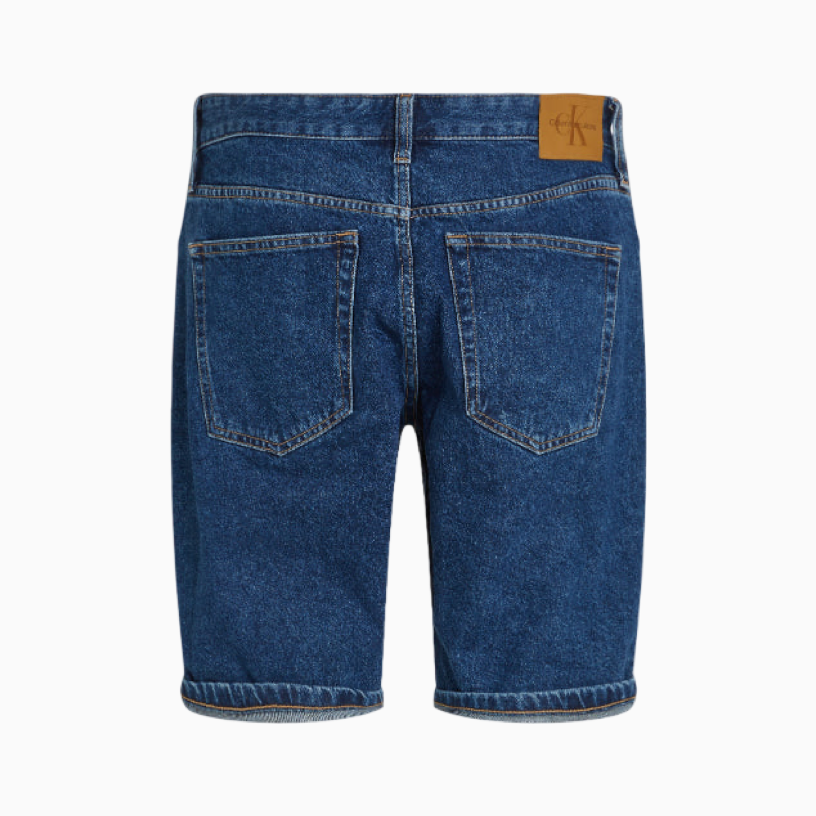 Мъжки дънкови къси панталони Calvin Klein Jeans Men Shorts J30J327192 1BJ Back View