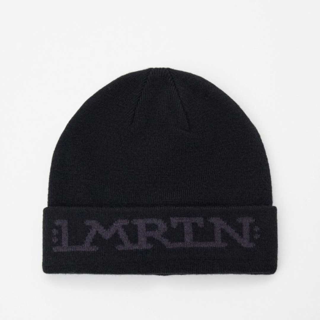 Унисекс зимна шапка La Martina Unisex winter hat La Martina UUH002 YW085 09999 Balck top view