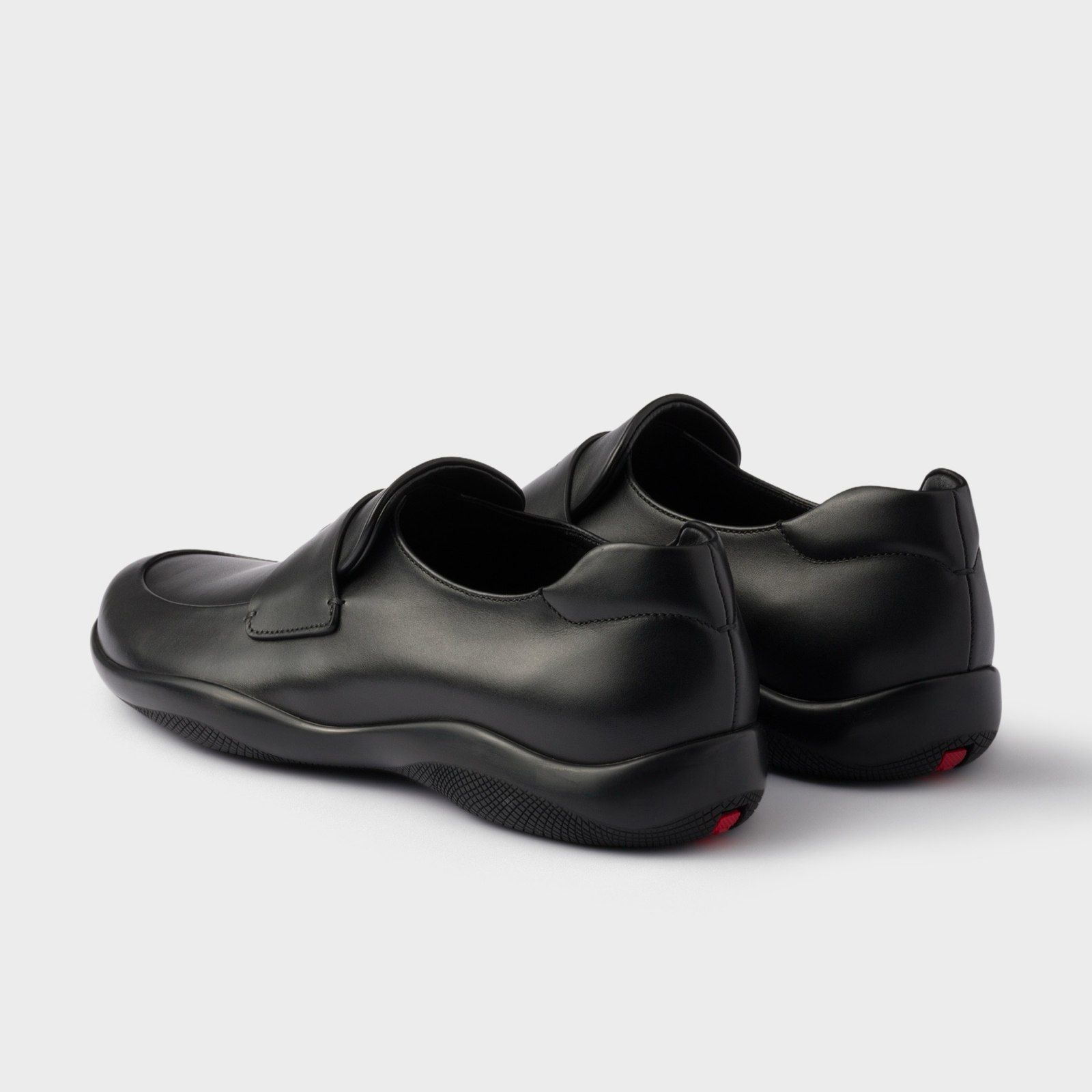 Prada Toblach Loafers 4D3612 070 F0002 F D001 Heel View