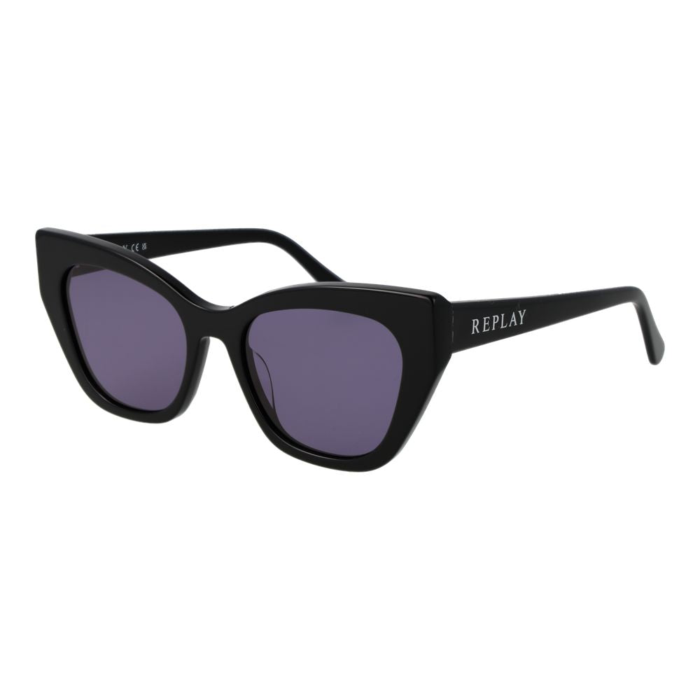 Replay Black Plastic Sunglasses replay-black-plastic-sunglasses