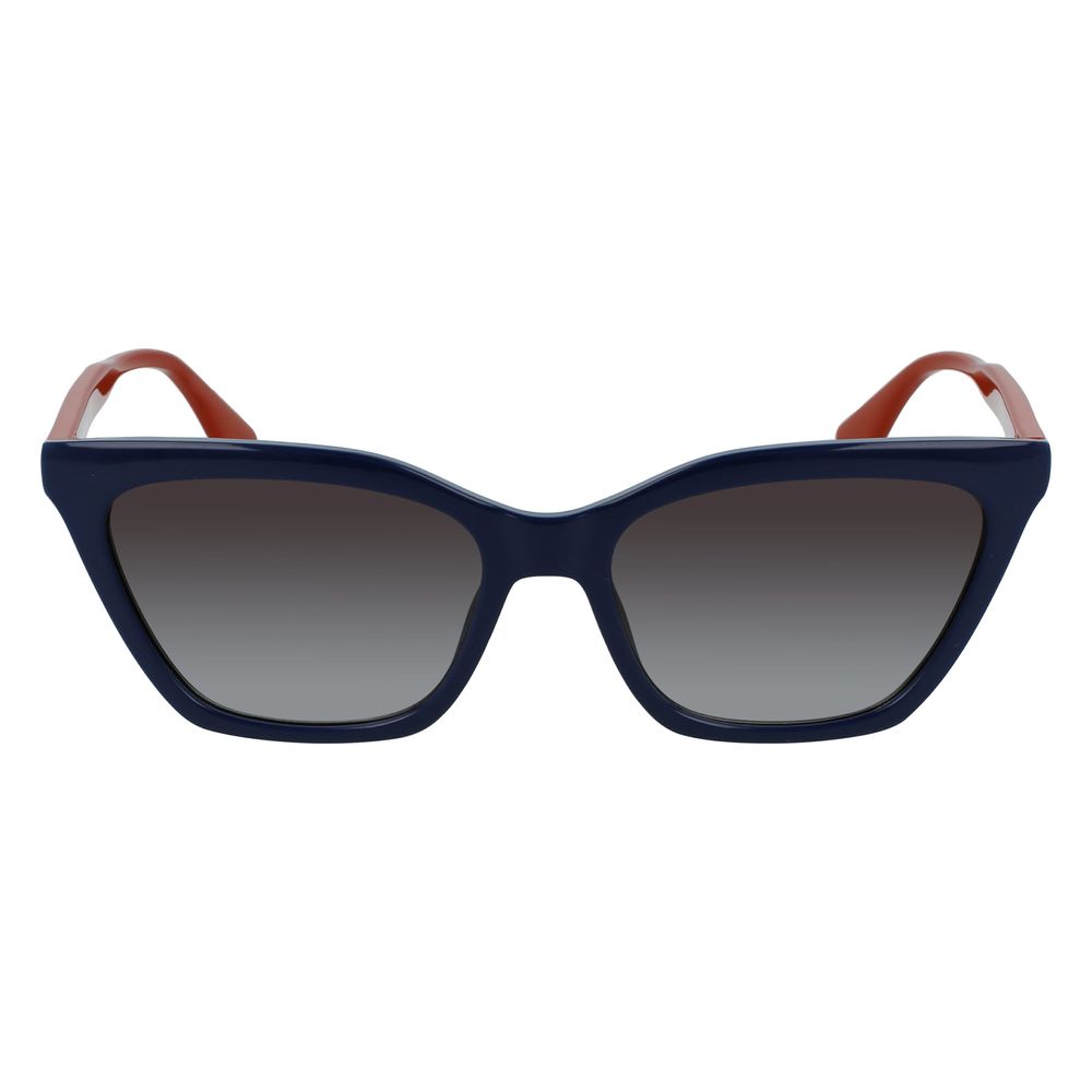 Karl Lagerfeld Blue Other Fibres Sunglasses