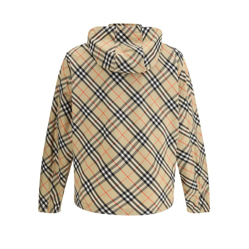 Burberry Multicolor Polyester Shell Jacket