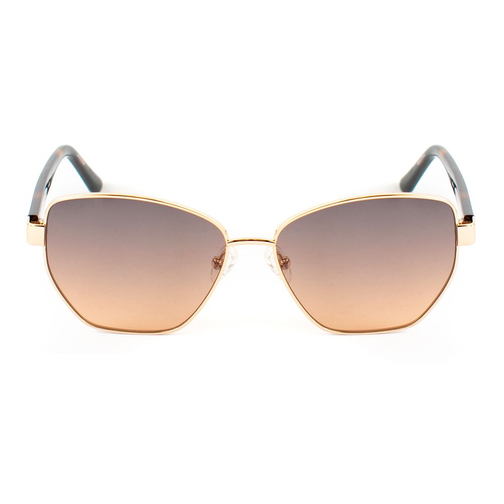 Guess Gold Metal Sunglasses