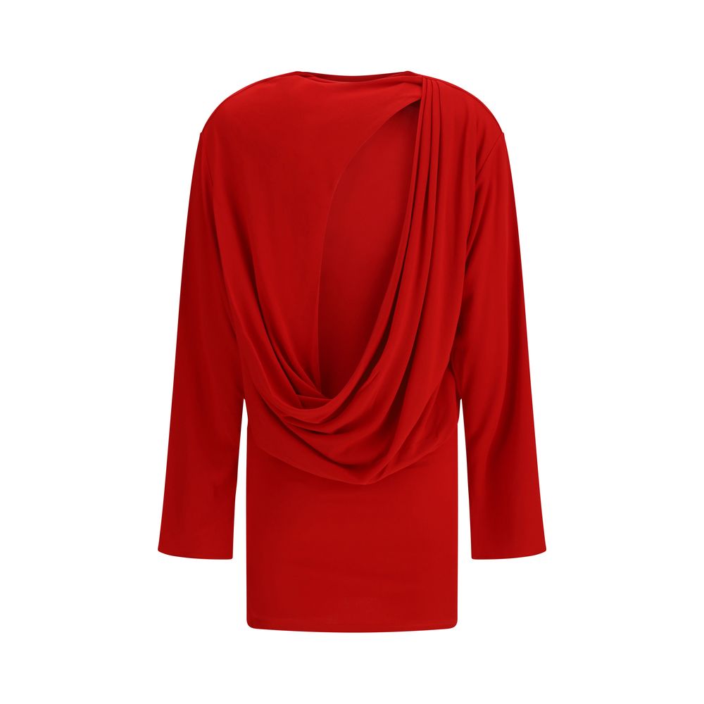 Дамска вечерна рокля Mistral Dress Jacquemus in Red DRW00823AJ00253470
