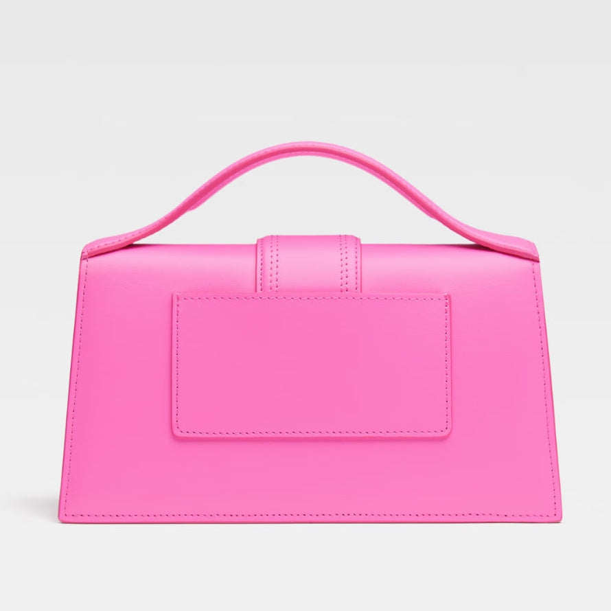 Дамска чанта JACQUEMUS Le Grand Bambino Handbag 231BA0073060-434 Pink back view