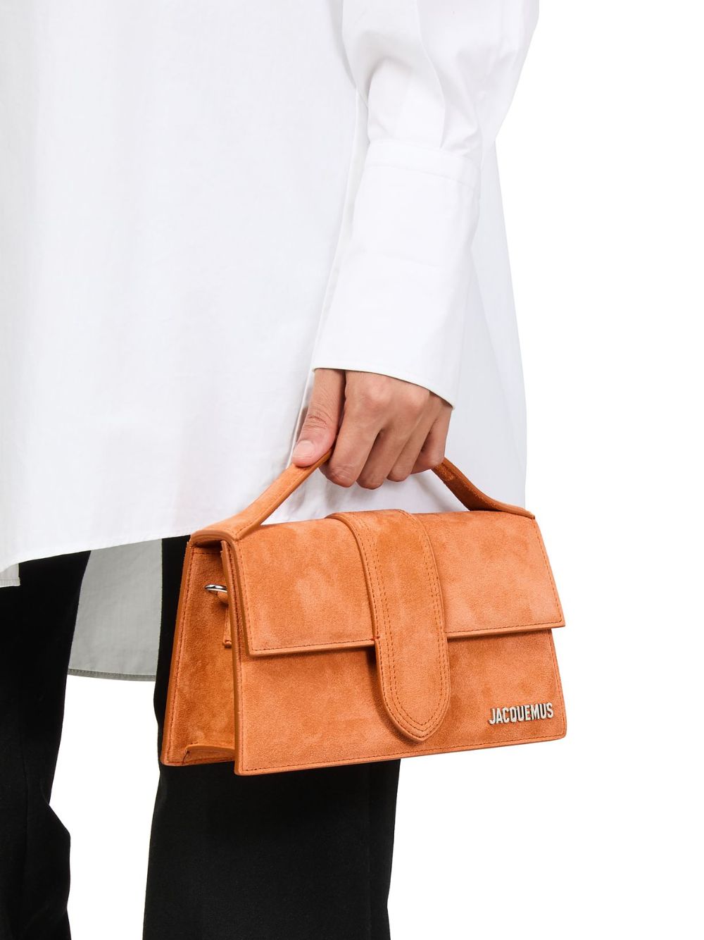 Дамска чанта JACQUEMUS Le Grand Bambino Handbag BAW00007ACOSA04840 Orange lifestyle view