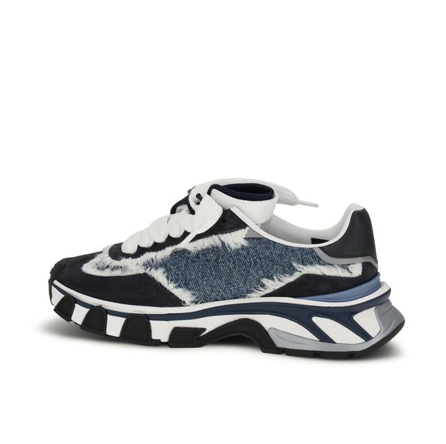 Dolce & Gabbana DG Country Road Women Sneakers CK2403AO4758S555 Medial View