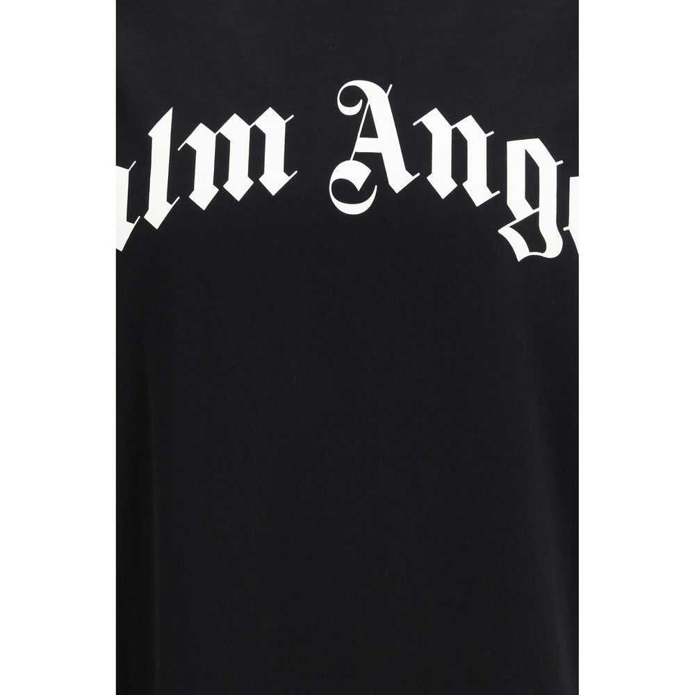 Palm Angels Black Cotton Sportswear T-shirt