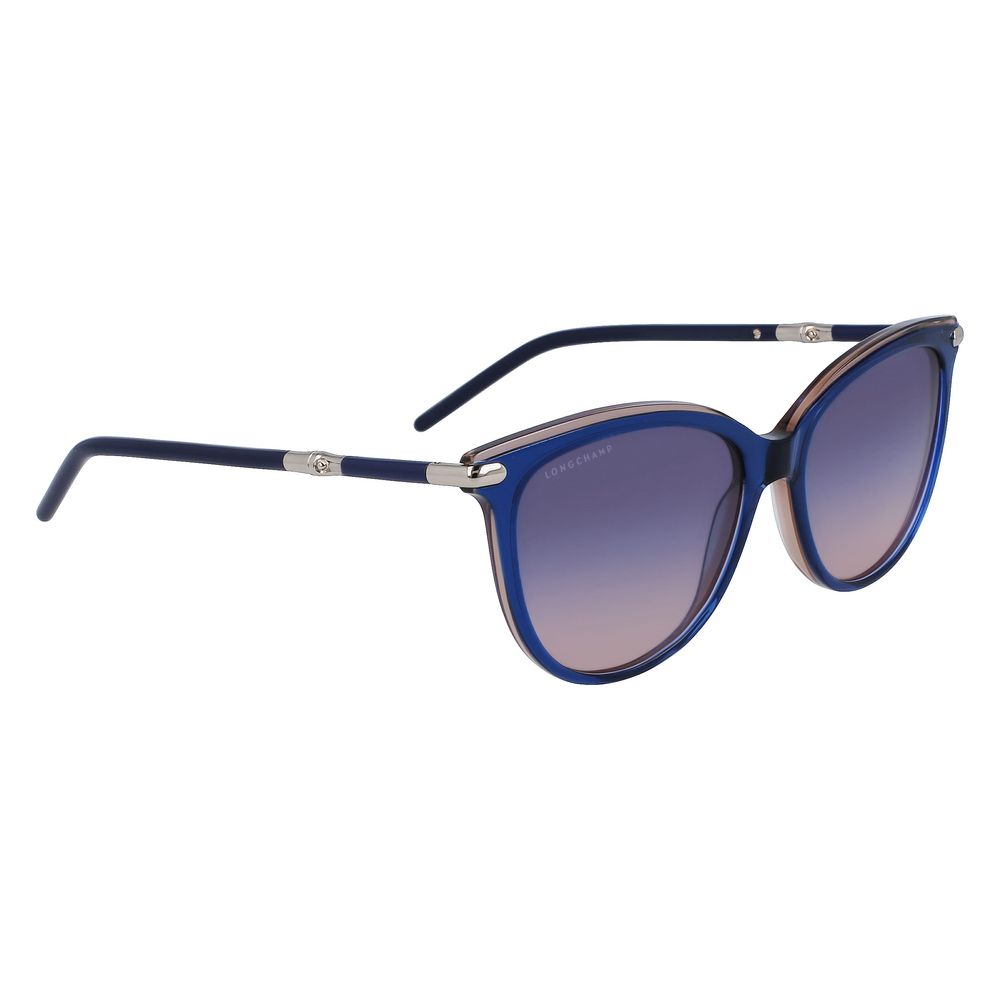 Longchamp Blue Acetate Sunglasses