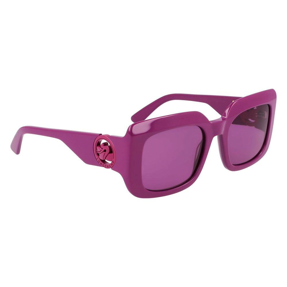 Longchamp Purple Acetate Sunglasses