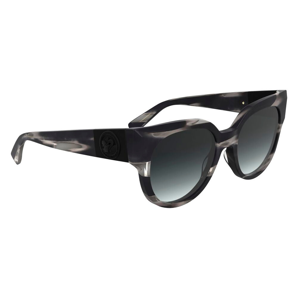 Longchamp Black Acetate Sunglasses