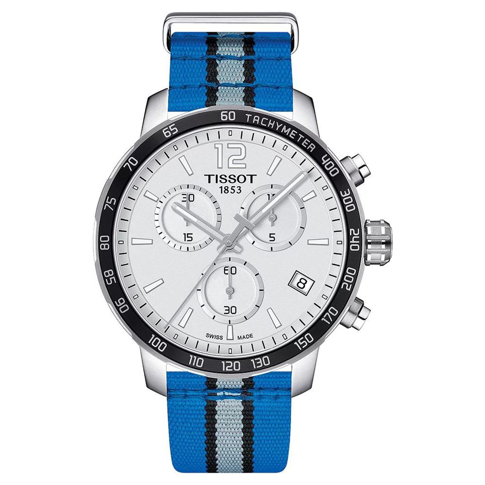 Tissot Blue Nylon Sport Watch