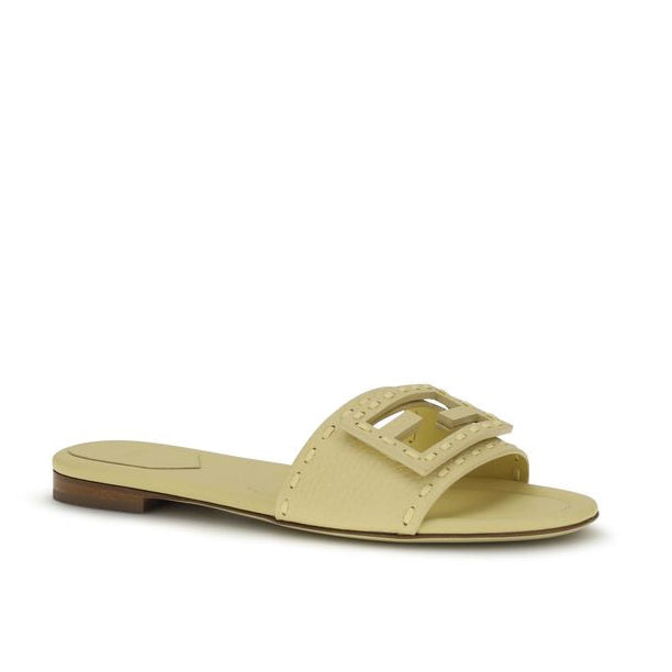 Fendi Baguette Slides 8R8136AQY2F1TKV Lateral View