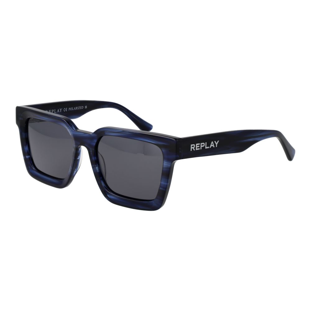 Replay Blue Acetate Sunglasses
