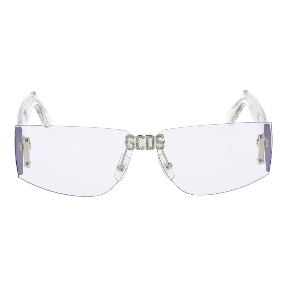 GCDS Transparent Plastic Sunglasses
