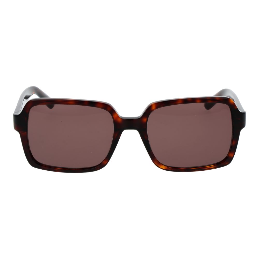 GCDS Brown Plastic Sunglasses
