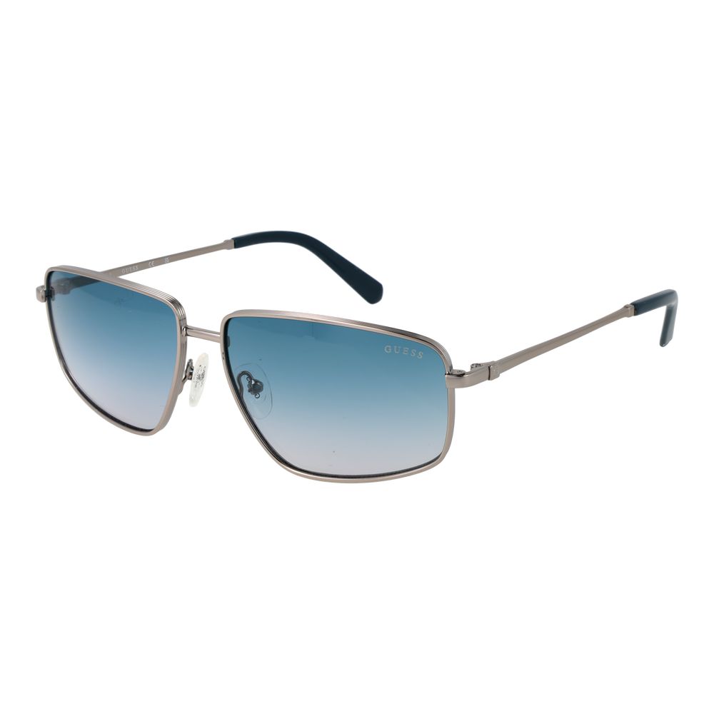 Guess Silver Metal Sunglasses