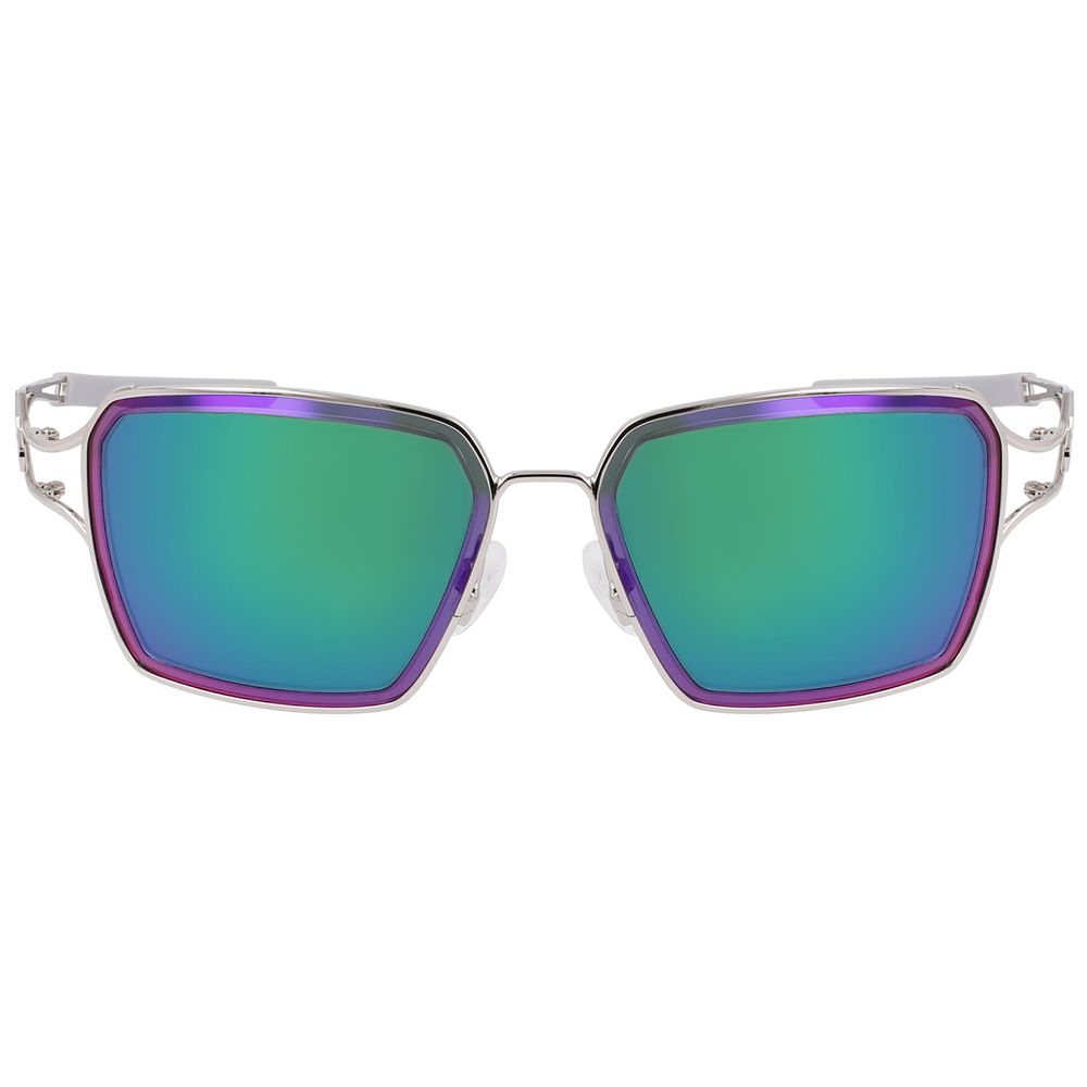 Nike Gray Metal Sunglasses