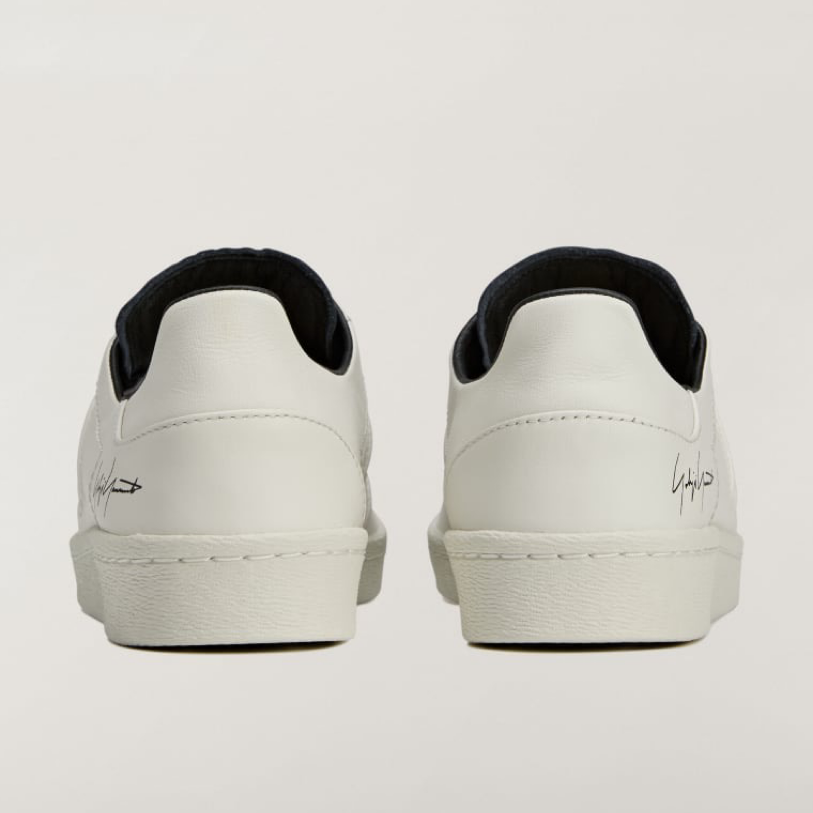 Y-3 Superstar Men Sneakers Heel View