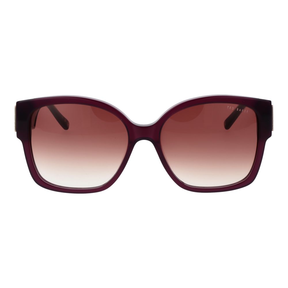 Ted Baker Burgundy Acetate Sunglasses