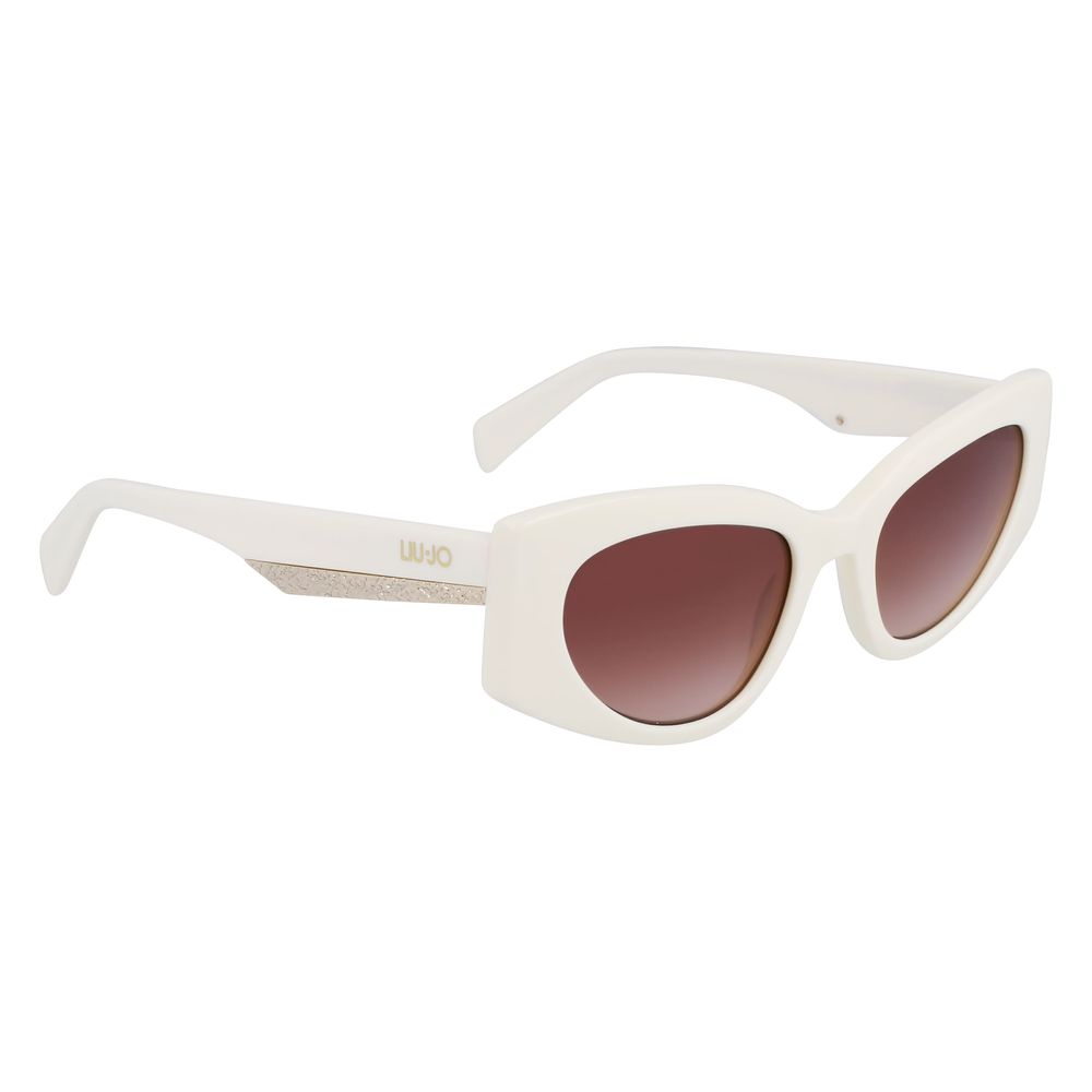 Liu Jo White Acetate Sunglasses