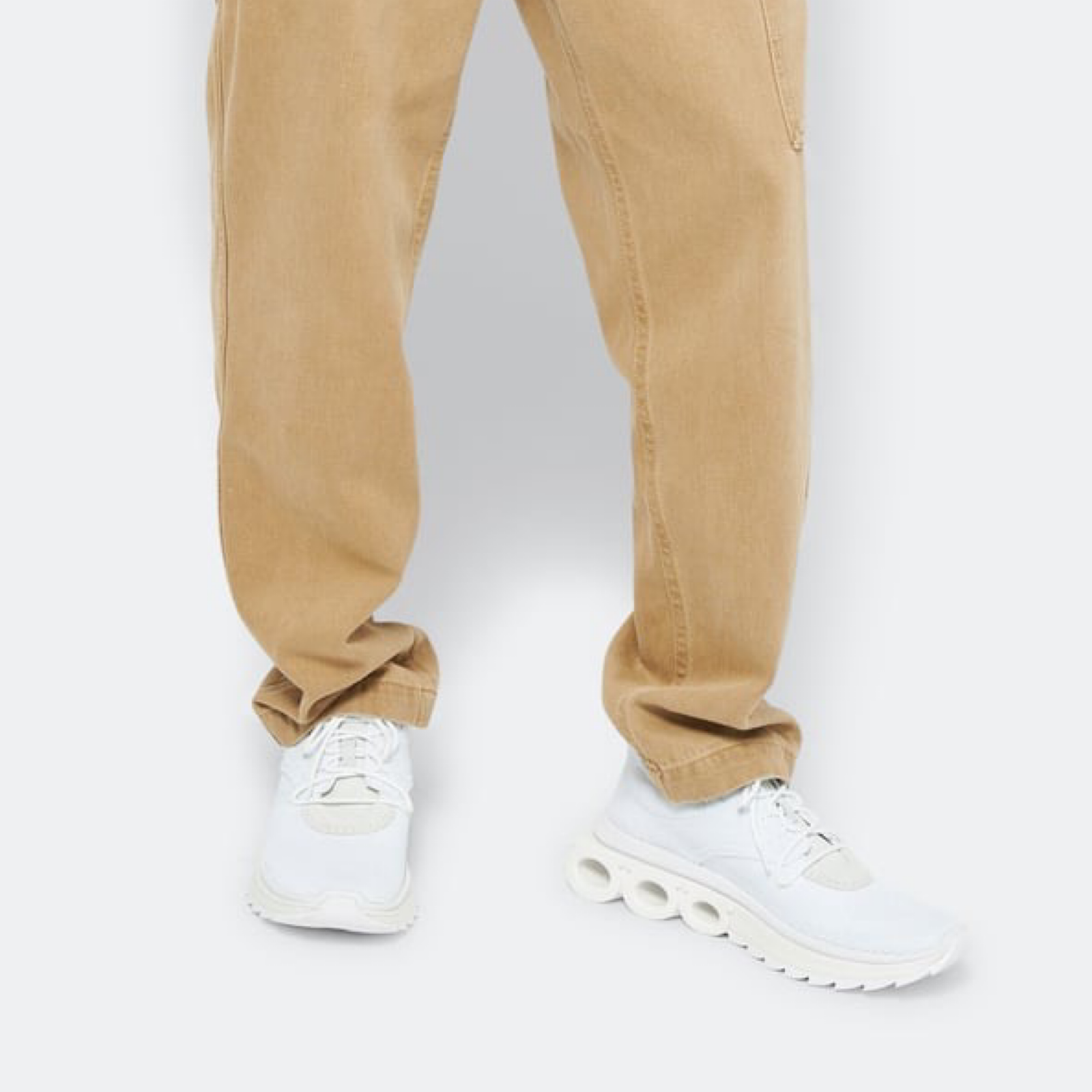 Salvatore Ferragamo Gancini Running Men Sneakers Model View