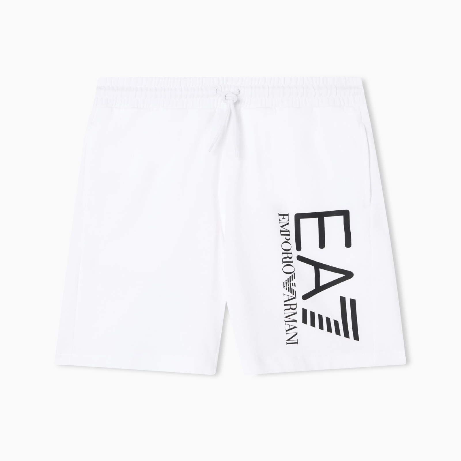 Мъжки бели къси панталони EA7 Emporio Armani Men Shorts 7M001414 AF22266 U0002 Front View
