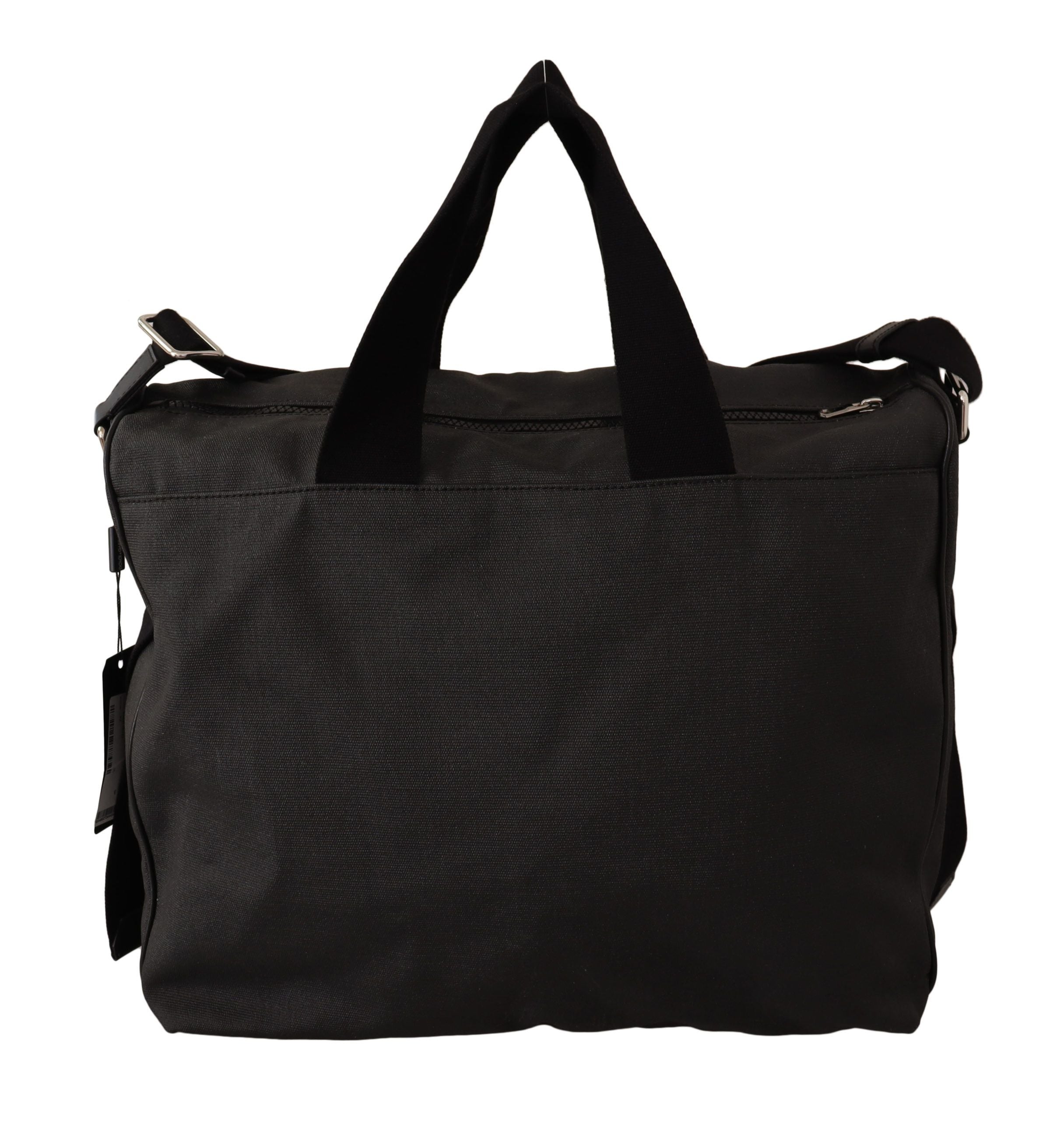 Елегантна мъжка чанта от деним и кожа Dolce & Gabbana