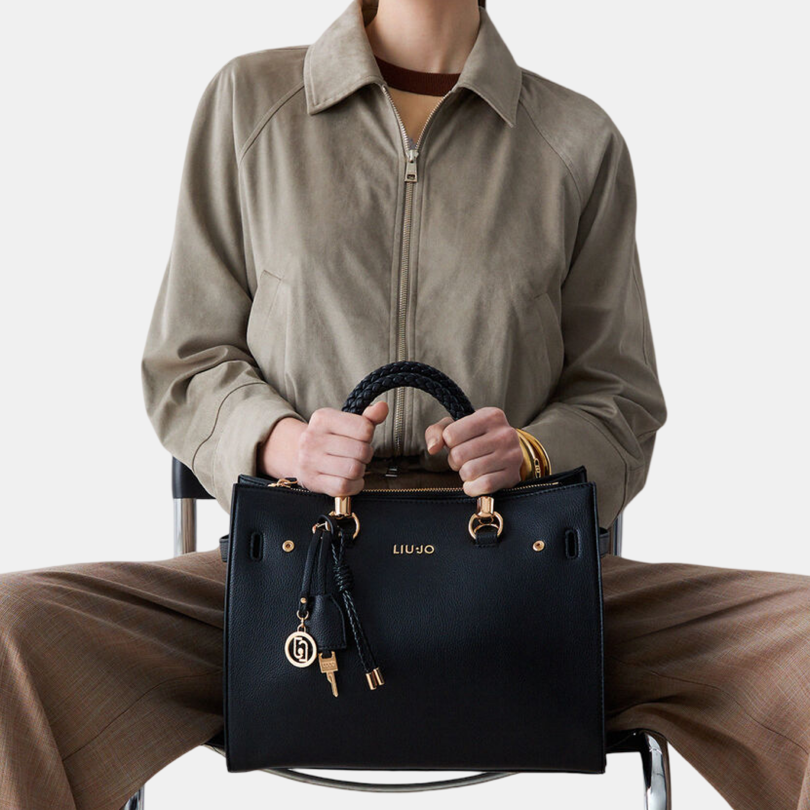 Дамска чанта Liu Jo Women Handbag AA6086 E1012 22222 Model View