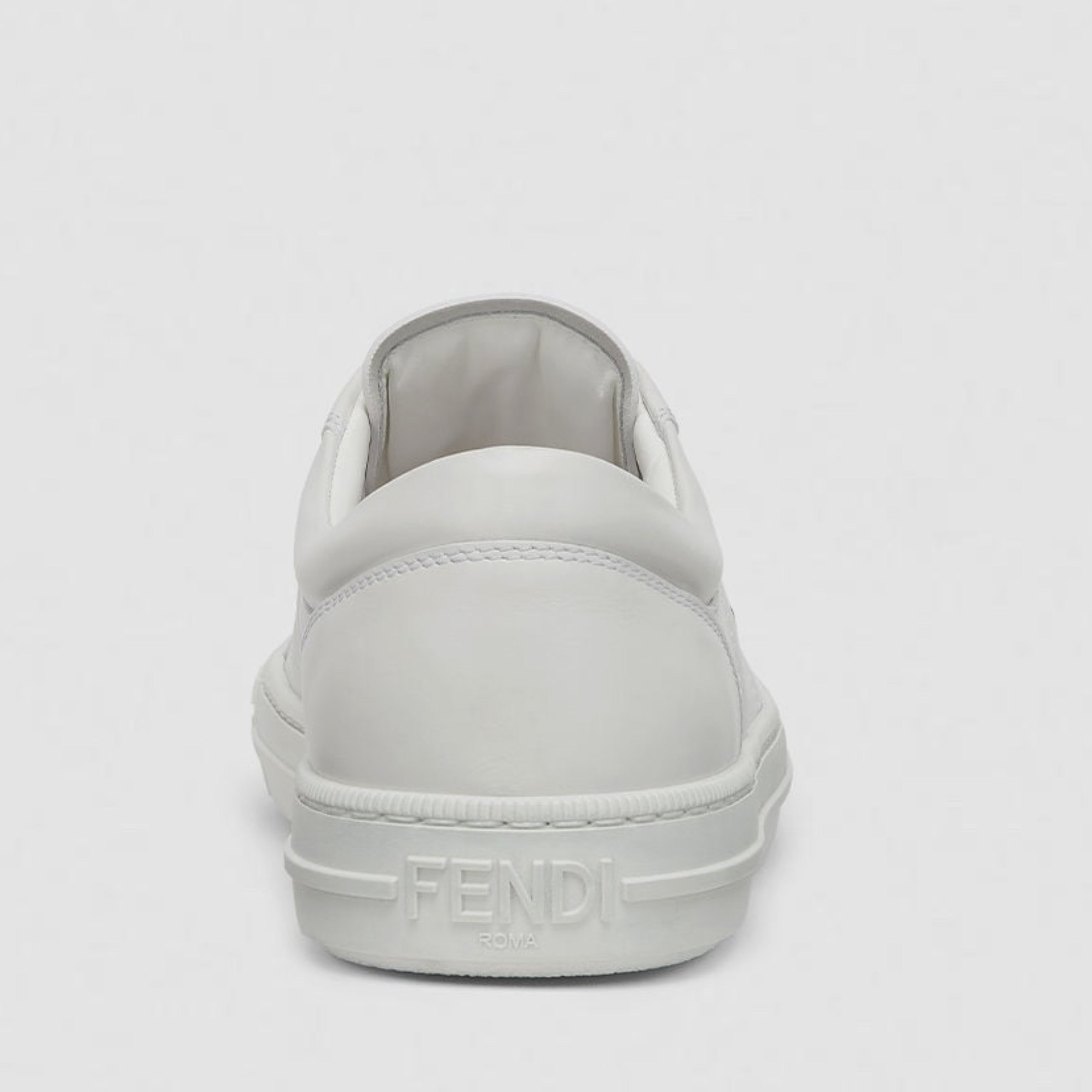 Мъжки кецове Men’s sneakers FENDI Domino 7E1706NA7F06O6 White heel view