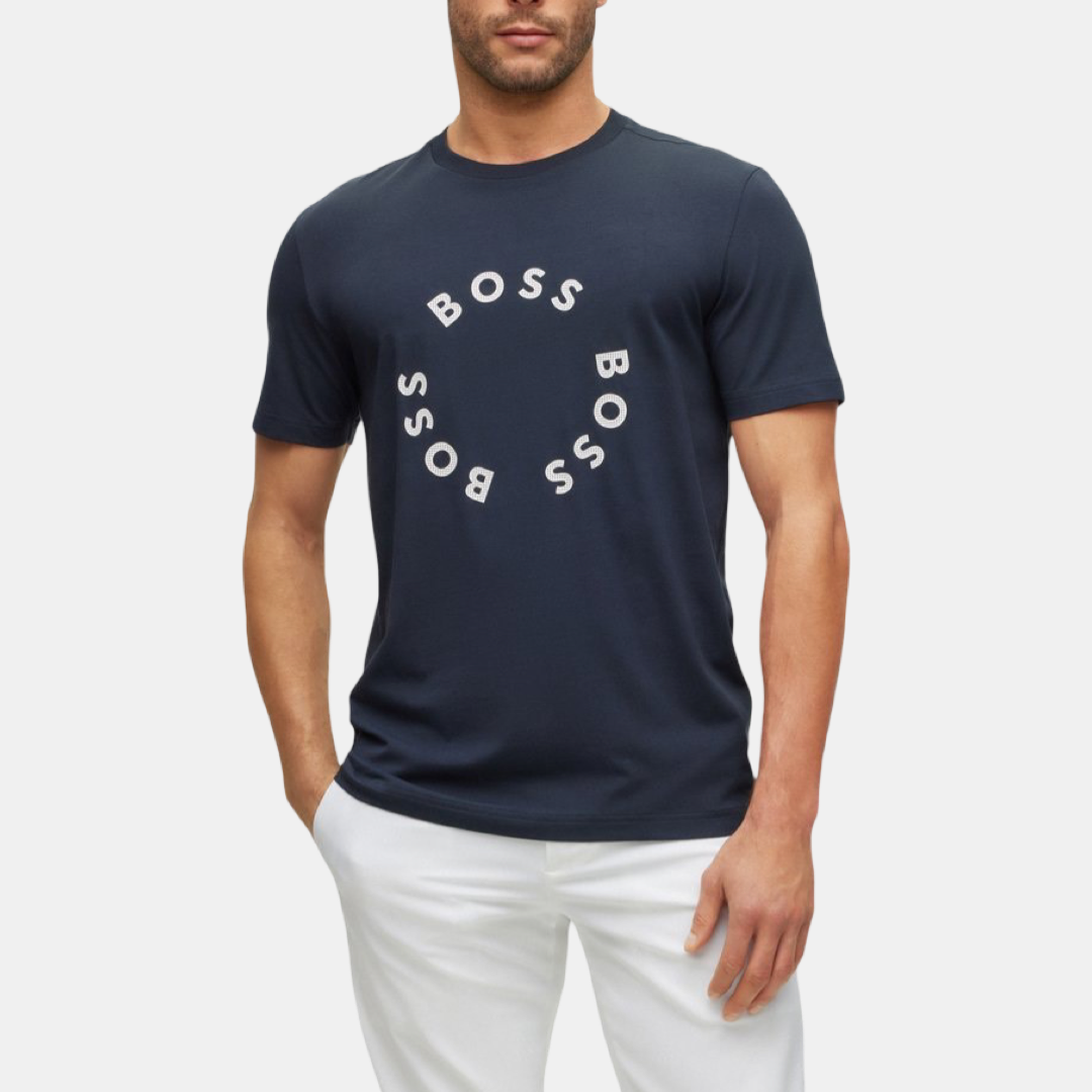 Мъжка тъмно синя тениска Hugo Boss 50488831