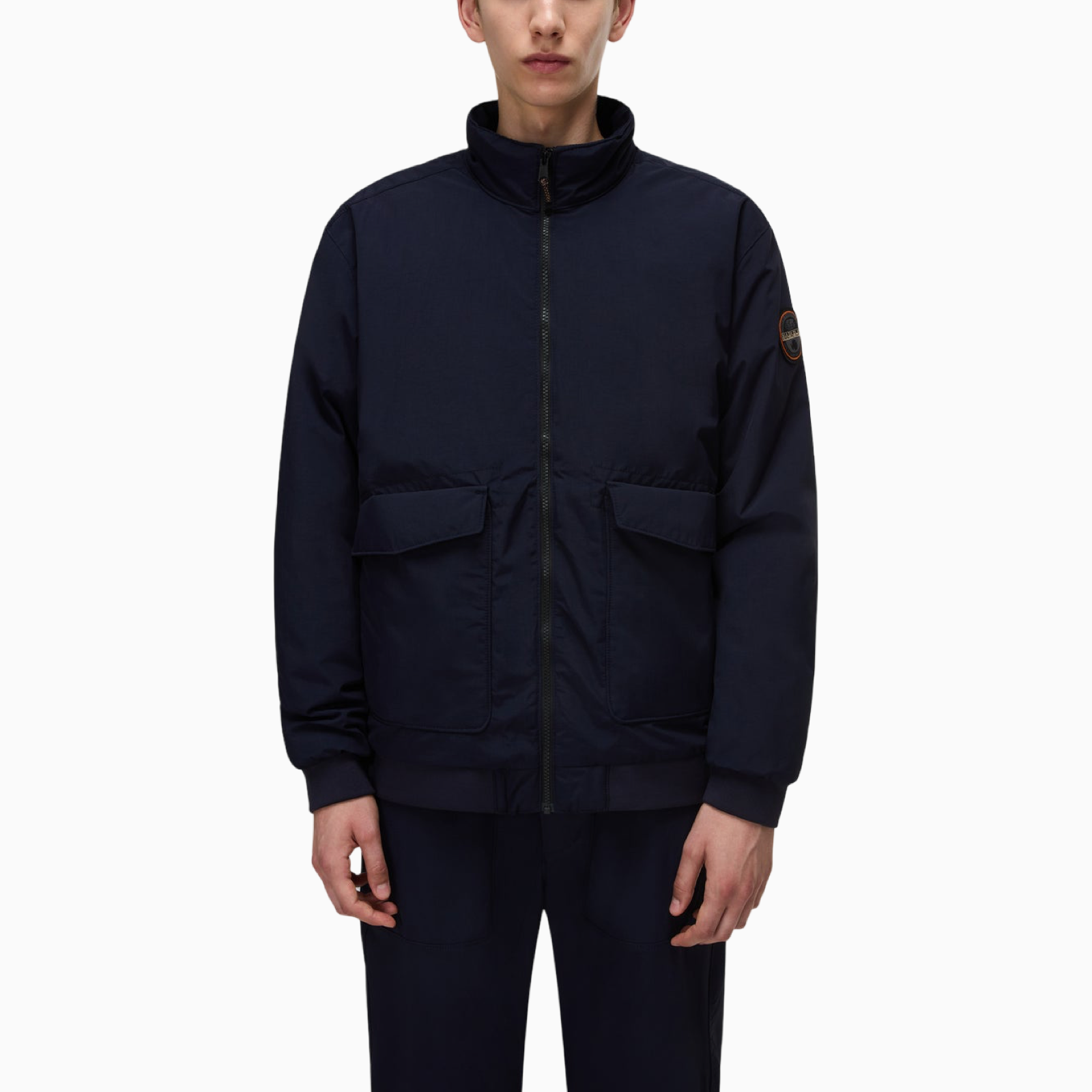 Мъжко синьо яке Napapijri Men Jacket 
NP0A88U21 Front View