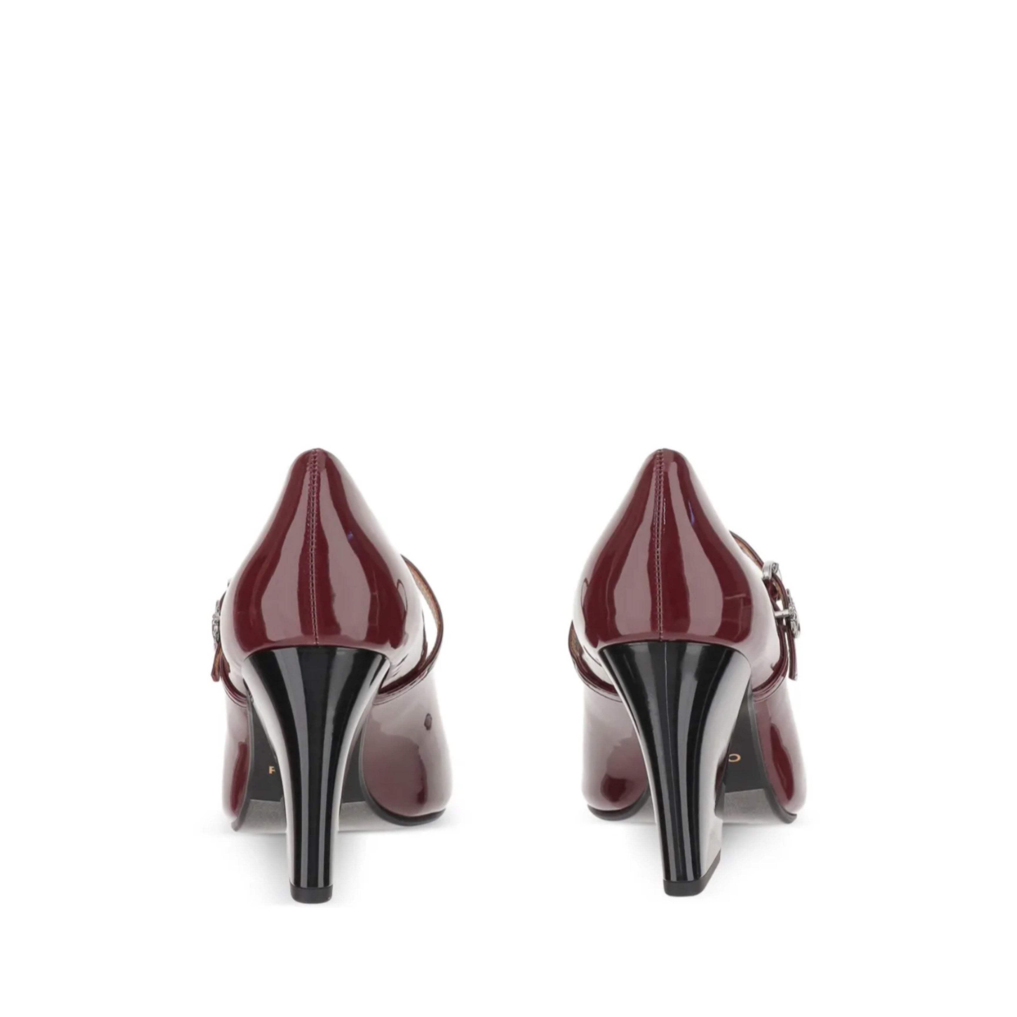 Дамски обувки на токчета Women’s shiny heels PINKO Viola SD0415E002P61 Burgundy 8 cm heels view
