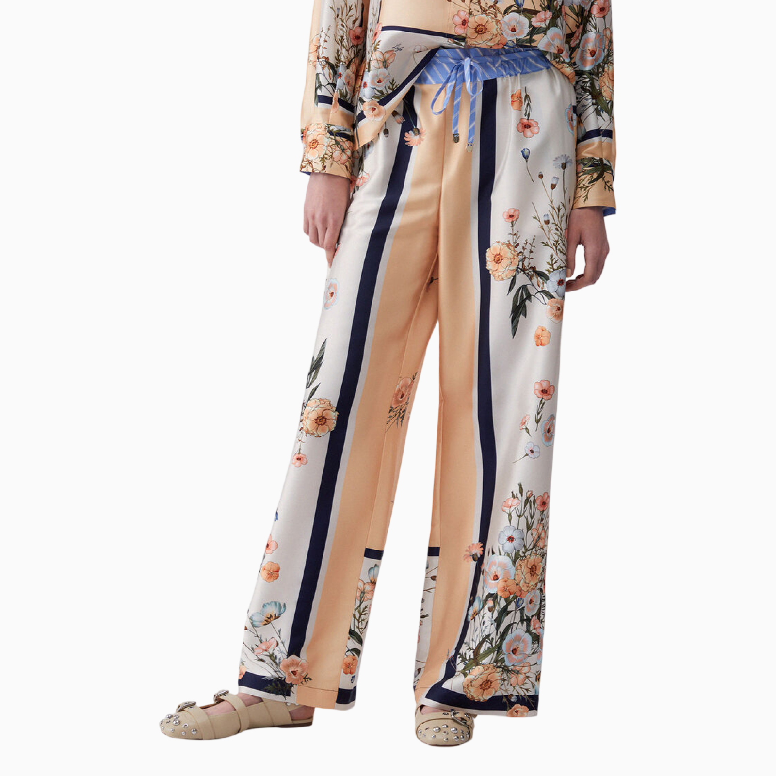 Дамски панталон Liu Jo Women Trousers WA6358 T2555 P9546 Front View