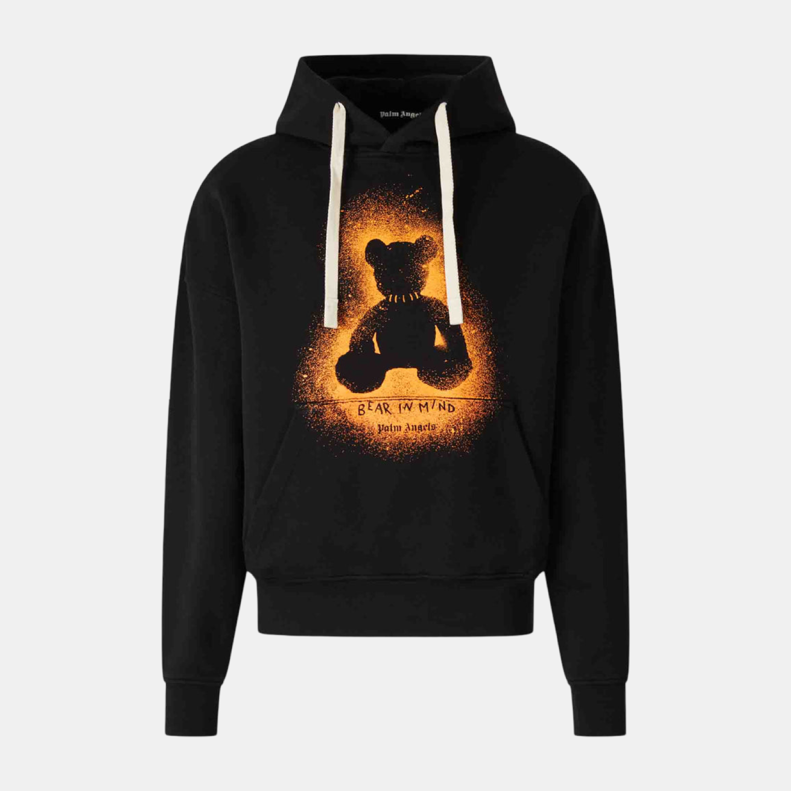 Palm Angels Spray Bear Men Hoodie