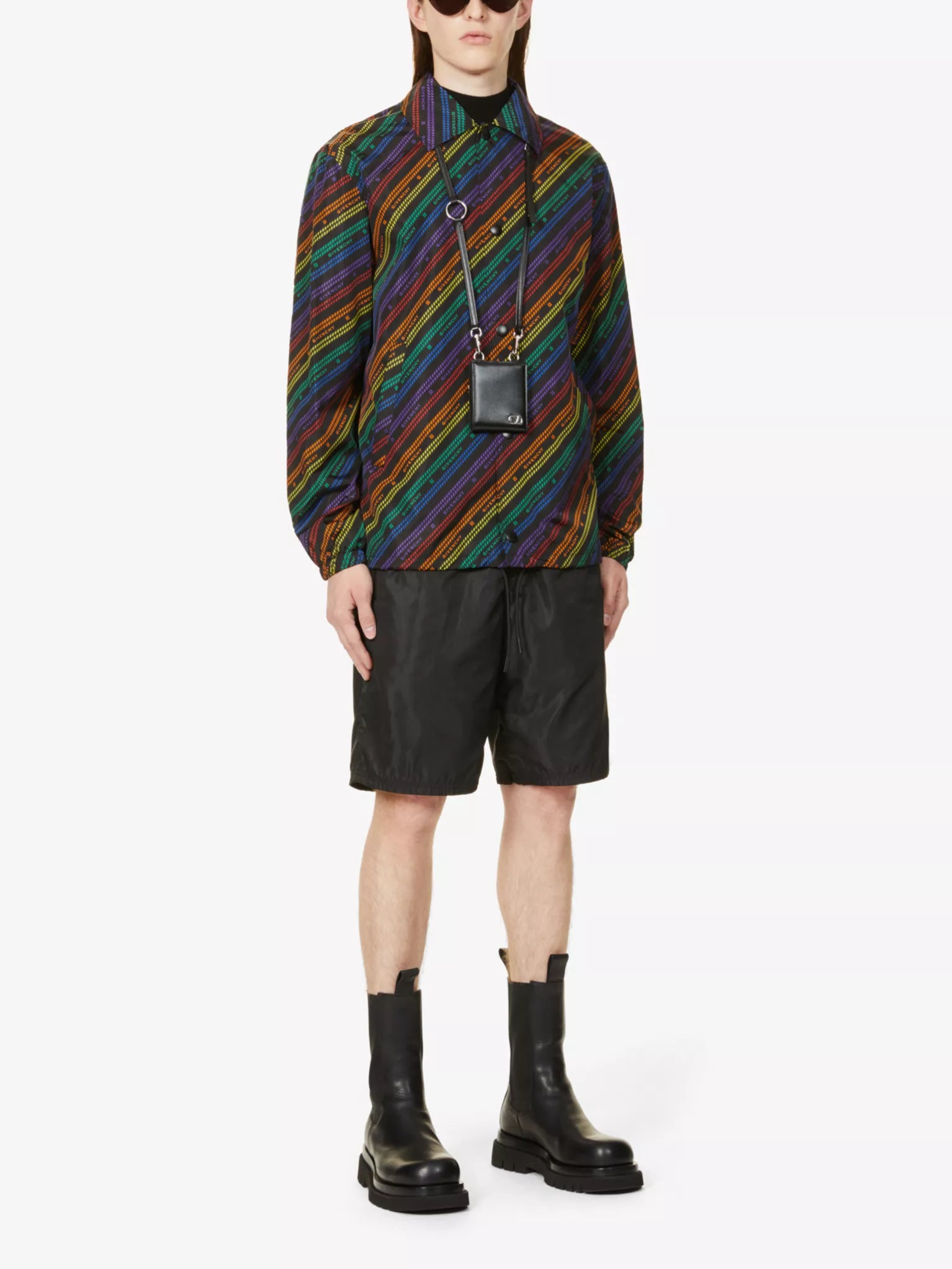Мъжко яке Men’s rainbow chain nylon jacket GIVENCHY BM00C713CA 960