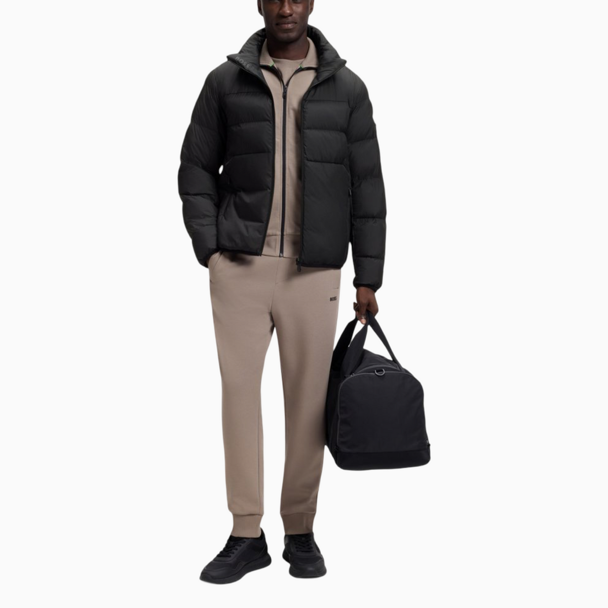 Мъжко яке Boss Men Jacket 50569136 001 Front View