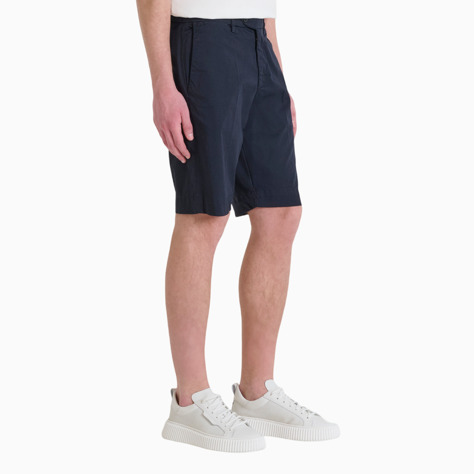 Мъжки сини къси панталони Antony Morato MMSH00202-FA800197