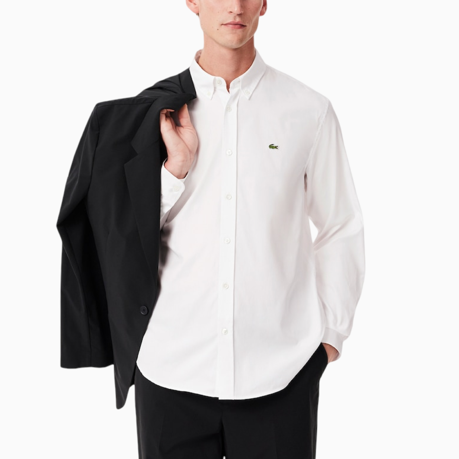 Мъжка бяла риза Lacoste CH2933-00 Front View