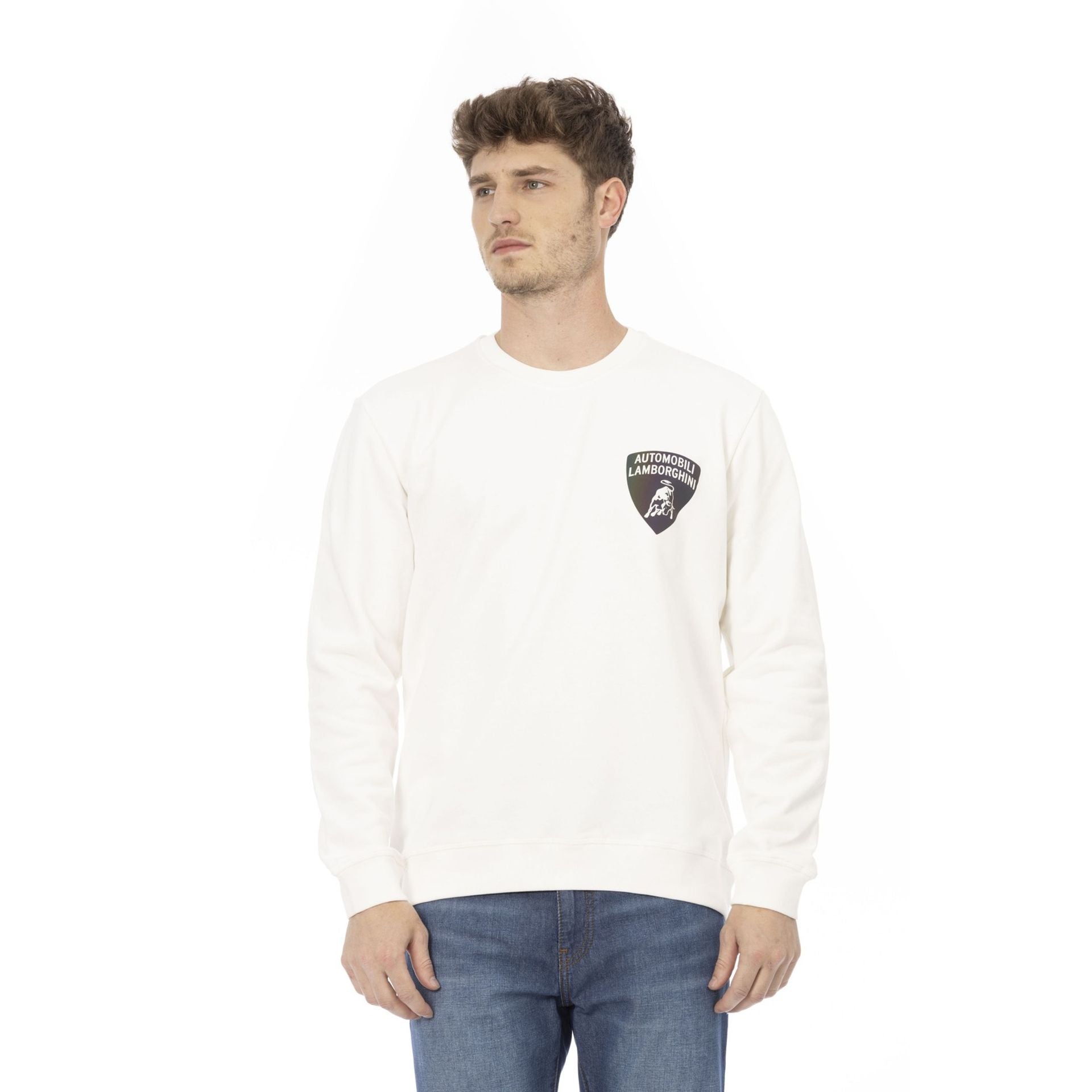 Мъжка блуза с дълъг ръкав Men’s sweatshirt Automobili Lamborghini
72XBI007CJ315 005 White