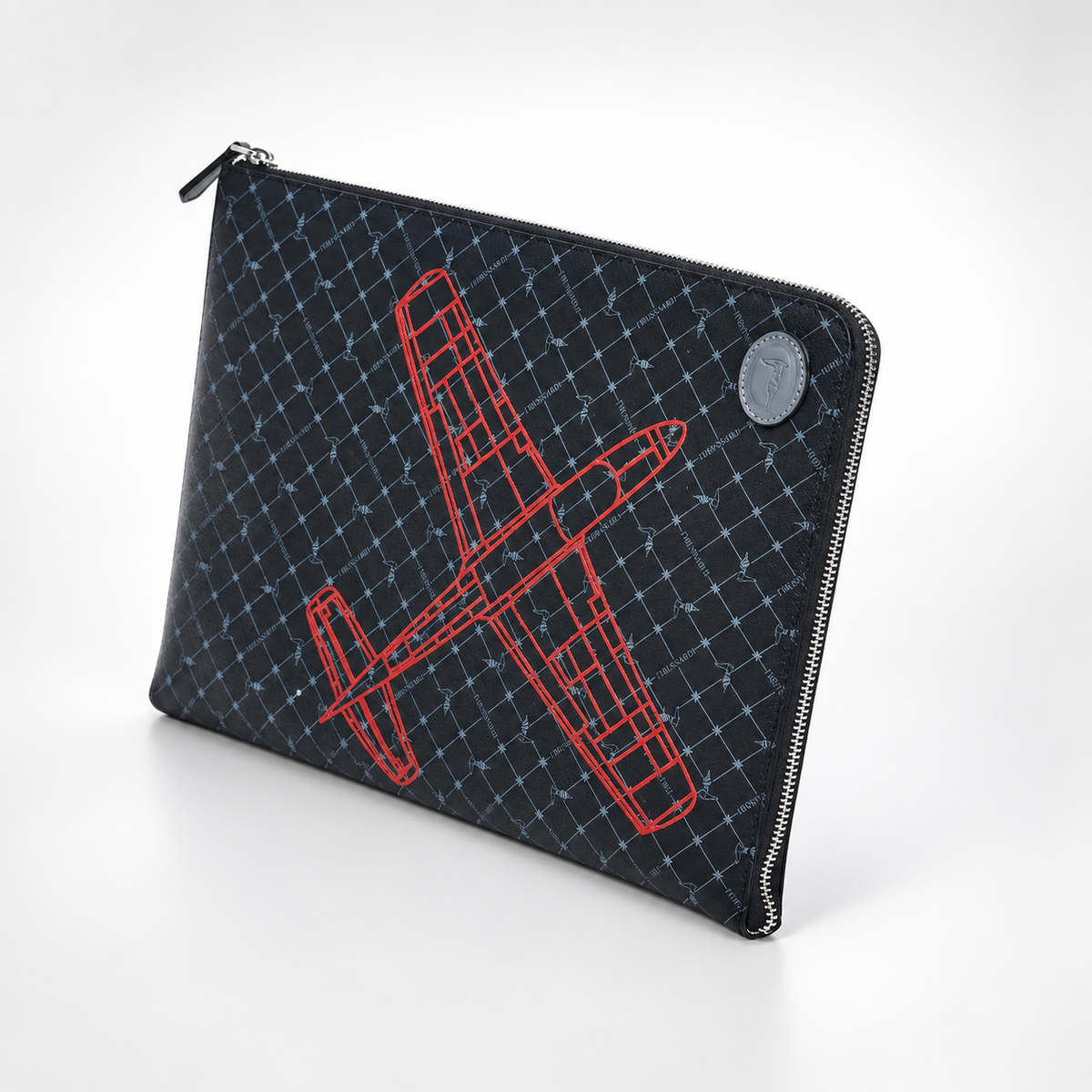 Trussardi Airplane Clutch Bag