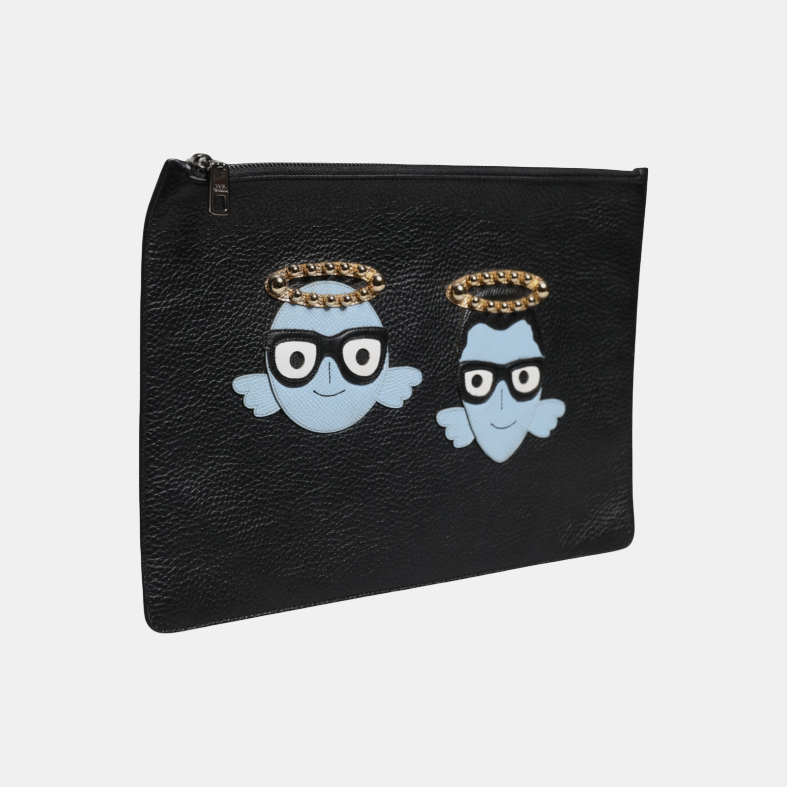 Dolce & Gabbana #DGFAMILY Embellished Men Clutch Bag BP2182 AI688 80999 Side View